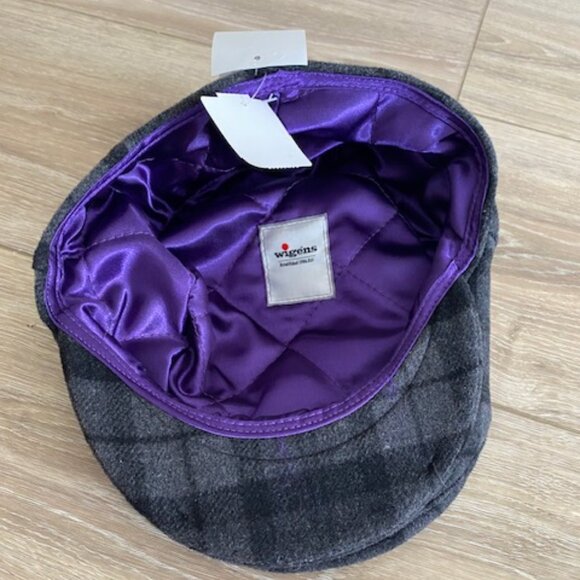 New Wigens Classic 65% Wool Flat Cap Size L